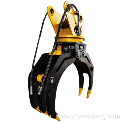 hydraulic grabs for excavators hydraulic and rotati